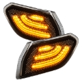 Picture of Oracle Jeep Wrangler JL Smoked Lens LED Front Sidemarkers