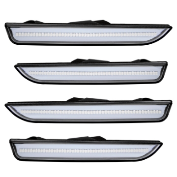 Picture of Oracle 10-14 Ford Mustang Concept Sidemarker Set - Clear - No Paint