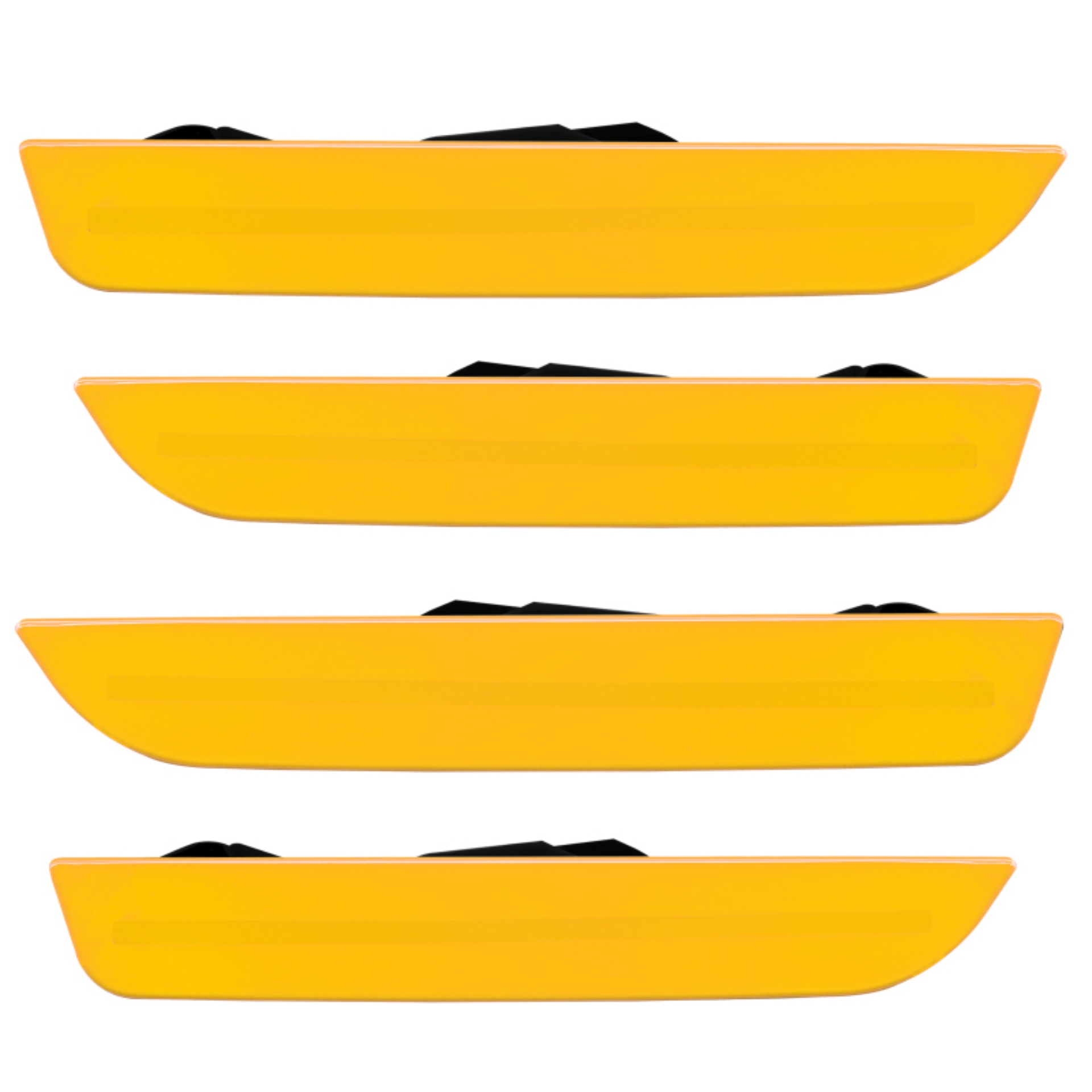 Picture of Oracle 10-14 Ford Mustang Concept Sidemarker Set - Ghosted - School Bus Yellow B1BYM628