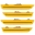 Picture of Oracle 10-14 Ford Mustang Concept Sidemarker Set - Tinted - School Bus Yellow B1BYM628
