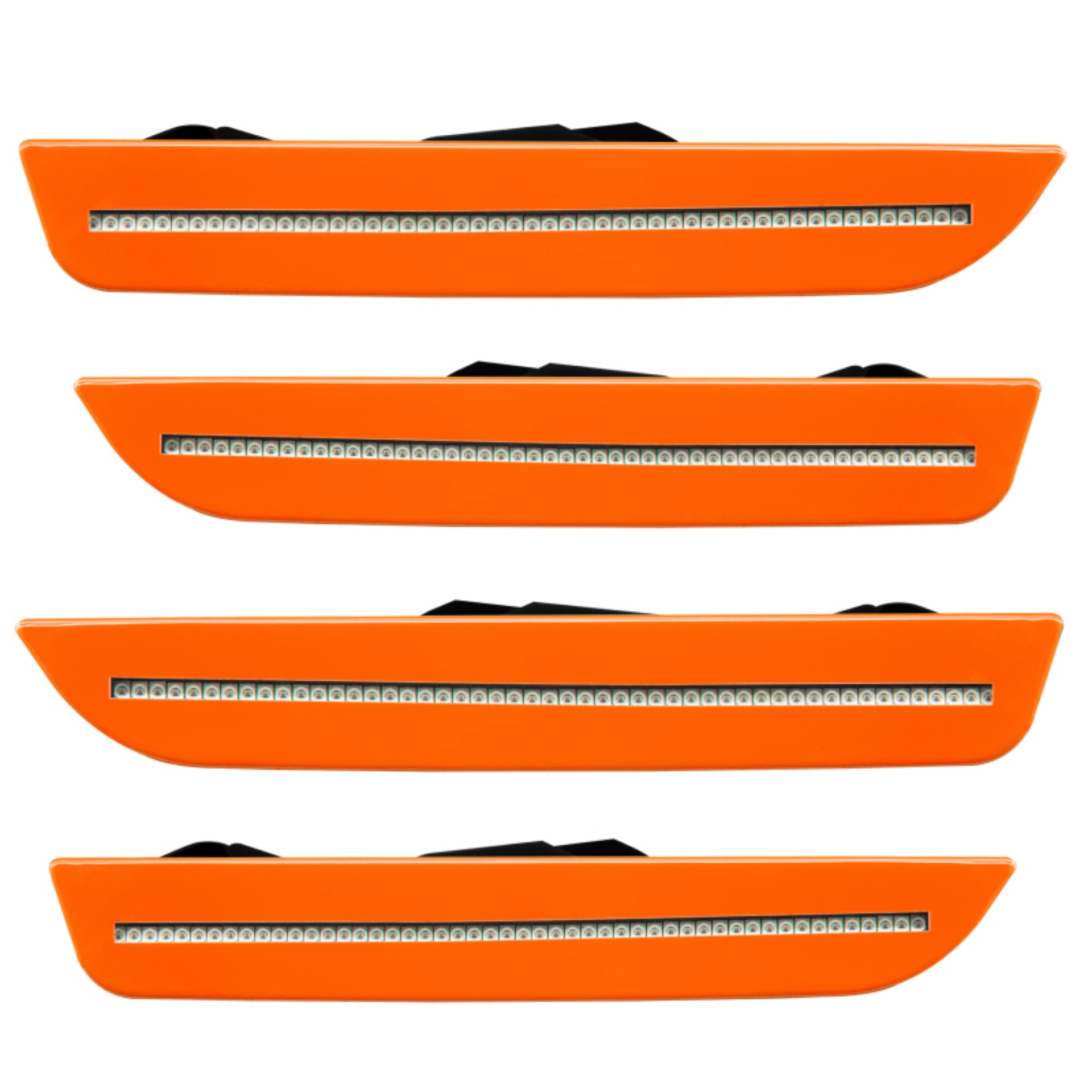 Picture of Oracle 10-14 Ford Mustang Concept Sidemarker Set - Clear - Competition Orange CY