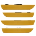 Picture of Oracle 10-14 Ford Mustang Concept Sidemarker Set - Ghosted - Amber Gold Metallic GQ