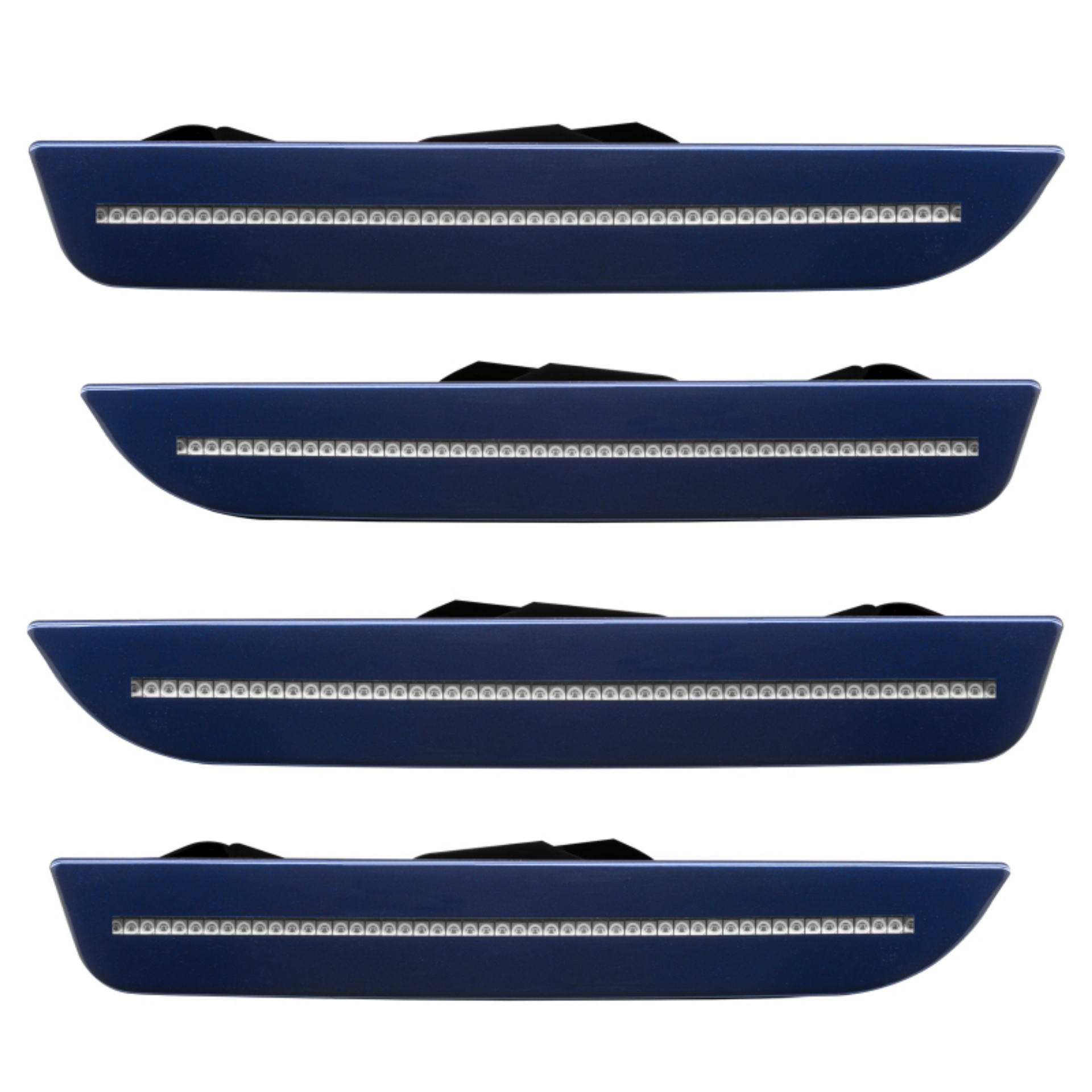 Picture of Oracle 10-14 Ford Mustang Concept Sidemarker Set - Clear - Kona Blue Metallic L6
