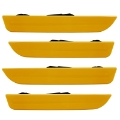 Picture of Oracle 10-14 Ford Mustang Concept Sidemarker Set - Ghosted - Yellow Blaze Tricoat NQ