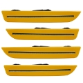 Picture of Oracle 10-14 Ford Mustang Concept Sidemarker Set - Tinted - Yellow Blaze Tricoat NQ