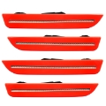 Picture of Oracle 10-14 Ford Mustang Concept Sidemarker Set - Clear - Race Red PQ
