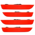 Picture of Oracle 10-14 Ford Mustang Concept Sidemarker Set - Ghosted - Race Red PQ