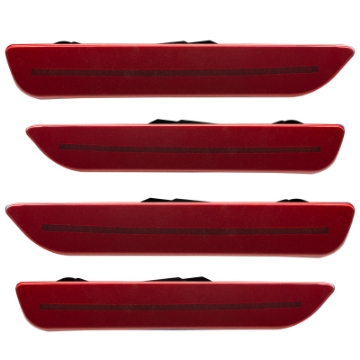 Picture of Oracle 10-14 Ford Mustang Concept Sidemarker Set - Ghosted - Ruby Red Metallic RR