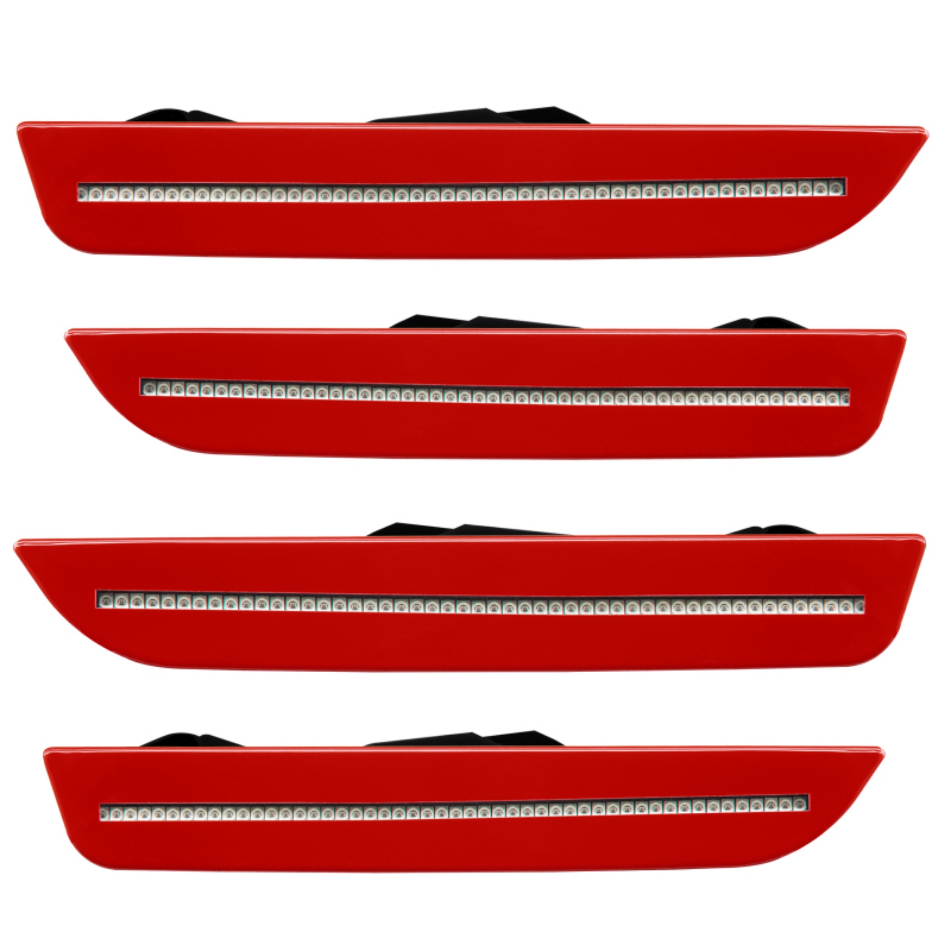 Picture of Oracle 10-14 Ford Mustang Concept Sidemarker Set - Clear - Red Candy 2 Metallic RZ