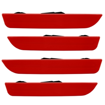 Picture of Oracle 10-14 Ford Mustang Concept Sidemarker Set - Ghosted - Red Candy 2 Metallic RZ