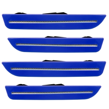 Picture of Oracle 10-14 Ford Mustang Concept Sidemarker Set - Clear - Sonic Blue Pearl SN