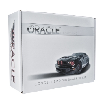 Picture of Oracle 10-14 Ford Mustang Concept Sidemarker Set - Tinted - Sonic Blue Pearl SN