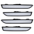 Picture of Oracle 10-14 Ford Mustang Concept Sidemarker Set - Ghosted - Red Candy Tint Metallic U6