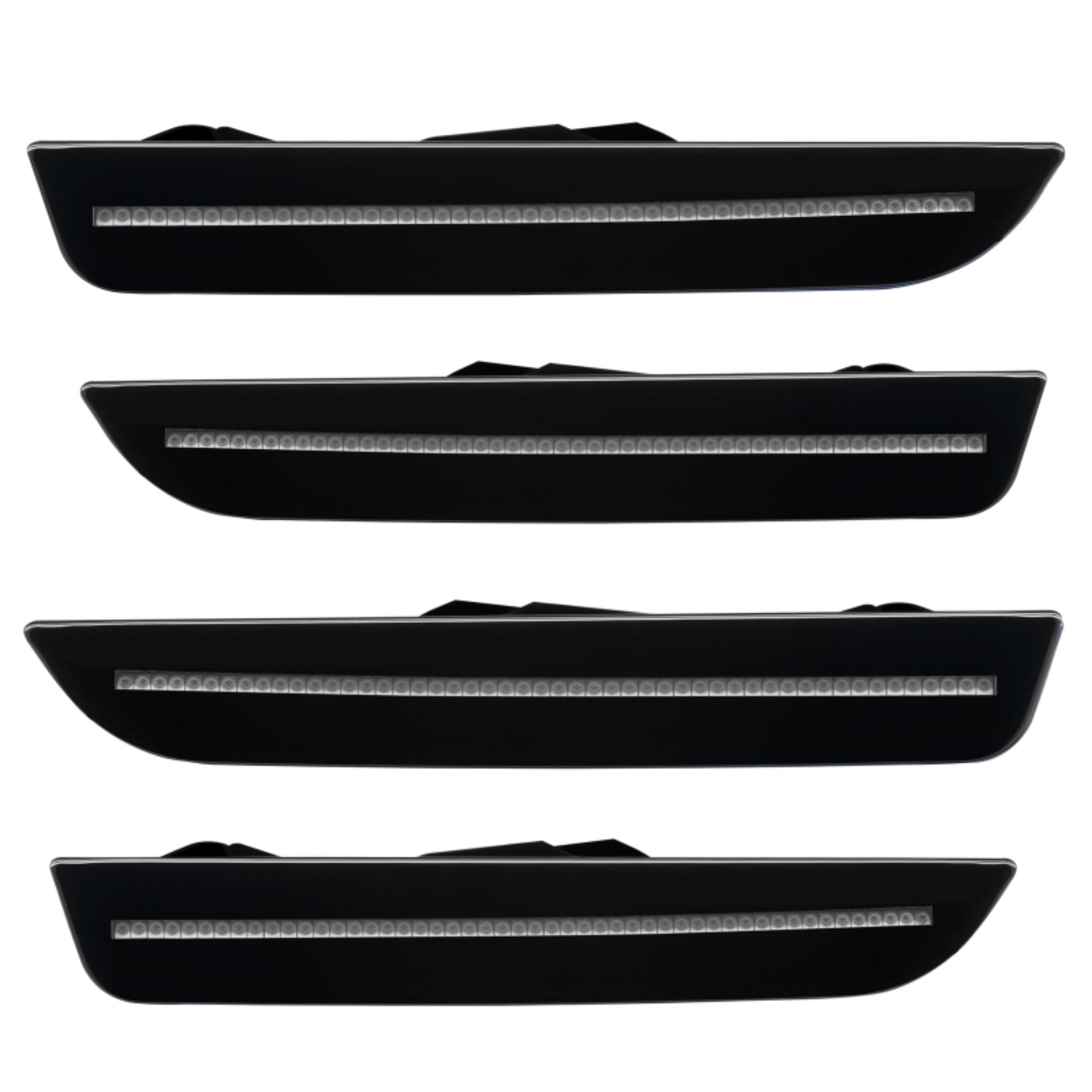 Picture of Oracle 10-14 Ford Mustang Concept Sidemarker Set - Clear - Ebony-Black UA