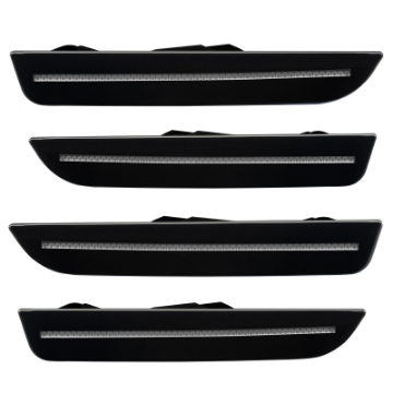 Picture of Oracle 10-14 Ford Mustang Concept Sidemarker Set - Clear - Ebony-Black UA