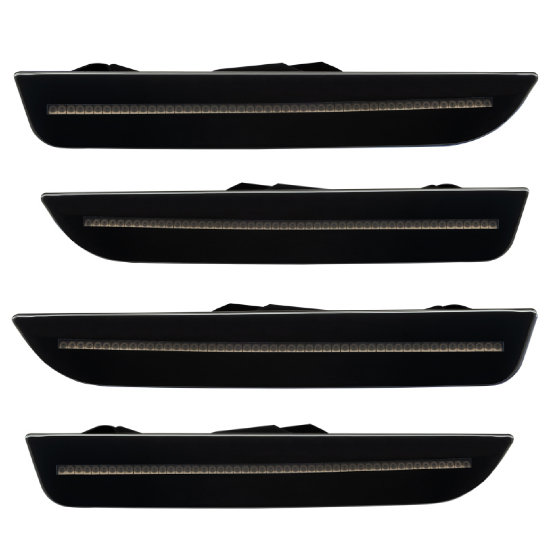 Picture of Oracle 10-14 Ford Mustang Concept Sidemarker Set - Tinted - Ebony-Black UA