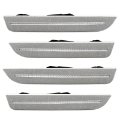 Picture of Oracle 10-14 Ford Mustang Concept Sidemarker Set - Clear - Brilliant Silver Metallic UI