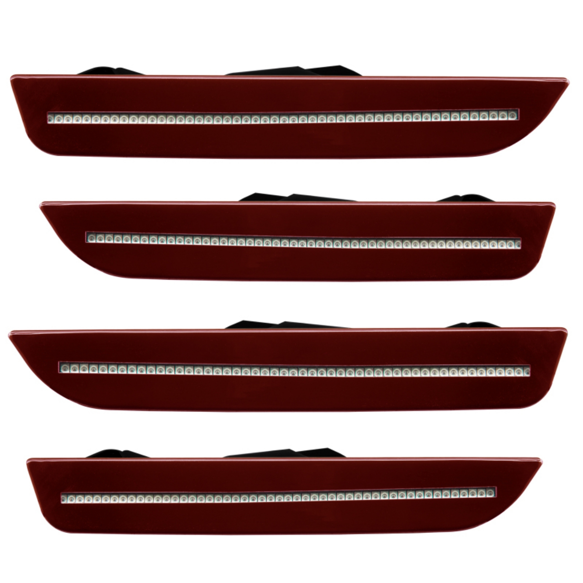 Picture of Oracle 10-14 Ford Mustang Concept Sidemarker Set - Clear - Lava Red Metallic UZ