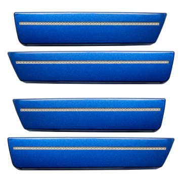 Picture of Oracle 08-14 Dodge Challenger Concept Sidemarker Set - Clear - Deep Water Blue Pearl PBS