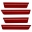 Picture of Oracle 08-14 Dodge Challenger Concept Sidemarker Set - Clear - Inferno Red Crystal Pearl PRH
