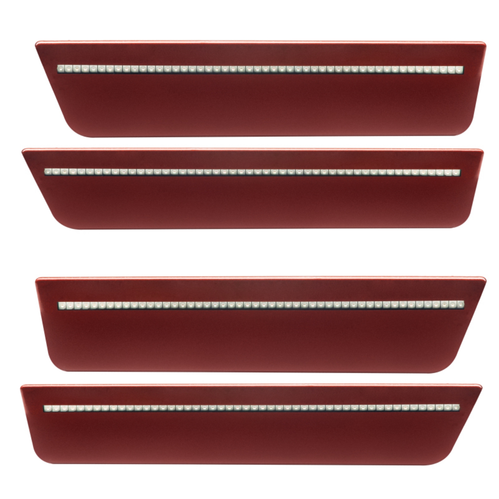 Picture of Oracle 08-14 Dodge Challenger Concept Sidemarker Set - Clear - High Octane Red Pearl PRR
