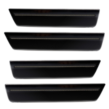 Picture of Oracle 08-14 Dodge Challenger Concept Sidemarker Set - Tinted - Pitch Black PX8