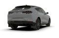 Picture of Rally Armor 21-25 Ford Mustang Mach-E-GT-Rally Black UR Mud Flap w-Dark Grey Logo
