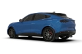 Picture of Rally Armor 21-25 Ford Mustang Mach-E-GT-Rally Black UR Mud Flap w-Light Blue Logo