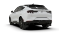 Picture of Rally Armor 21-25 Ford Mustang Mach-E-GT-Rally Black UR Mud Flap w-Red Logo