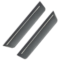 Picture of Oracle 11-14 Dodge Charger Concept Sidemarker Set Rear Only - Clear - Tungsten Metallic PDM