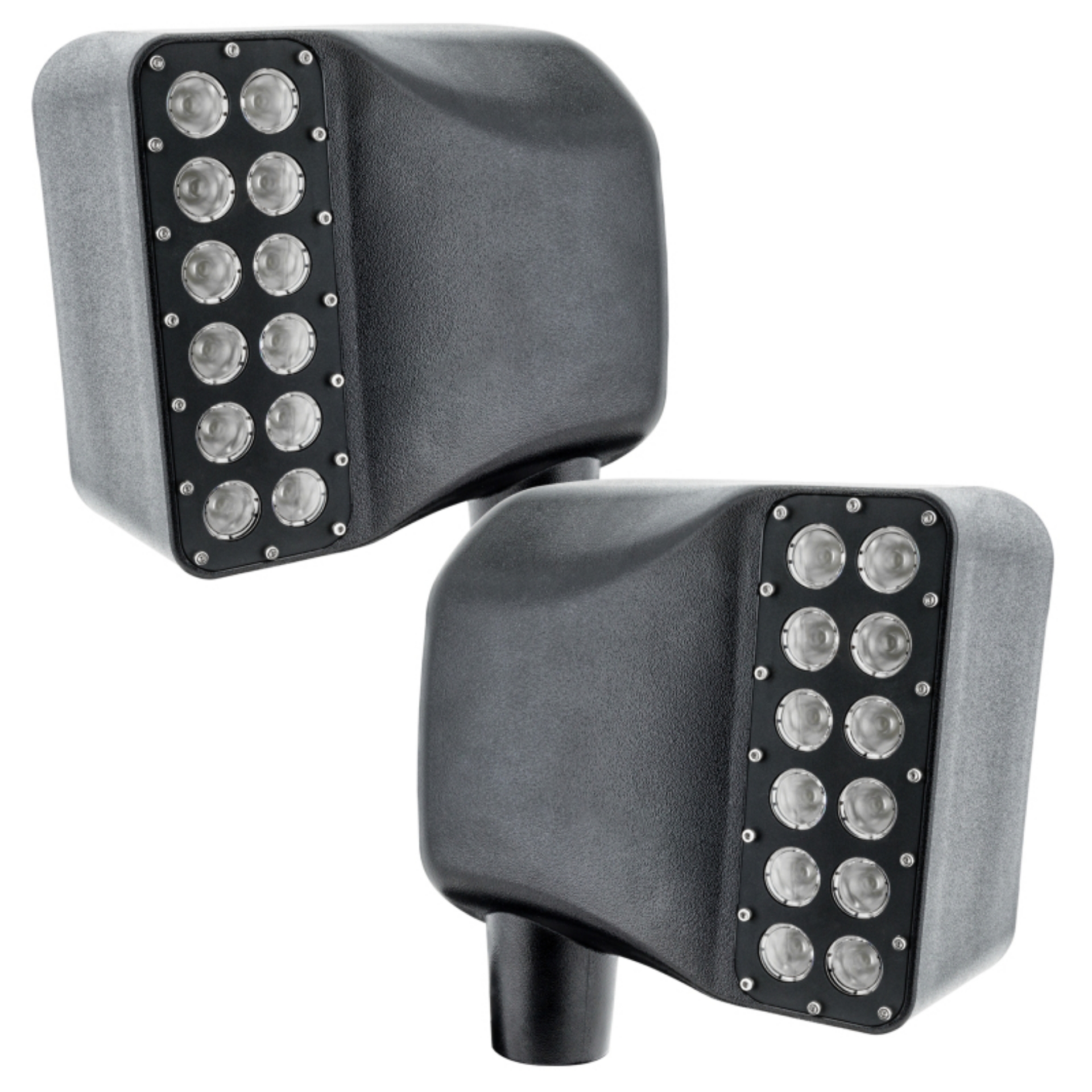 Picture of Oracle Jeep Wrangler JK Off-Road Side Mirrors - 6000K