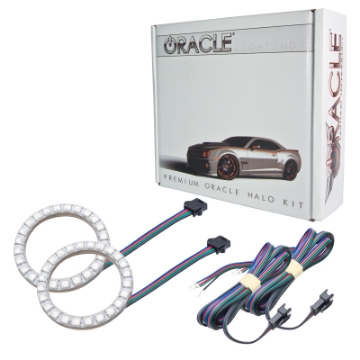 Picture of Oracle Chevy Camaro 14-15 WP LED Projector Fog Halo Kit - ColorSHIFT