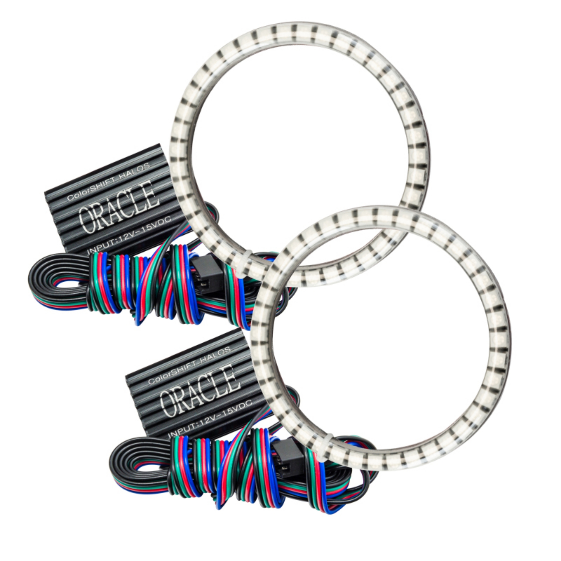 Picture of Oracle GMC Yukon 07-14 LED Waterproof Fog Halo Kit - ColorSHIFT