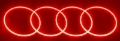 Picture of Oracle Chevy Corvette C6 05-13 LED Waterproof Afterburner Kit - Red