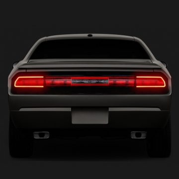 Picture of Oracle Dodge Challenger 08-14 LED Waterproof Afterburner Kit - Red