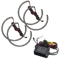 Picture of Oracle 15-21 Dodge Challenger Dynamic Surface Mount Headlight Halo Kit - - Dynamic