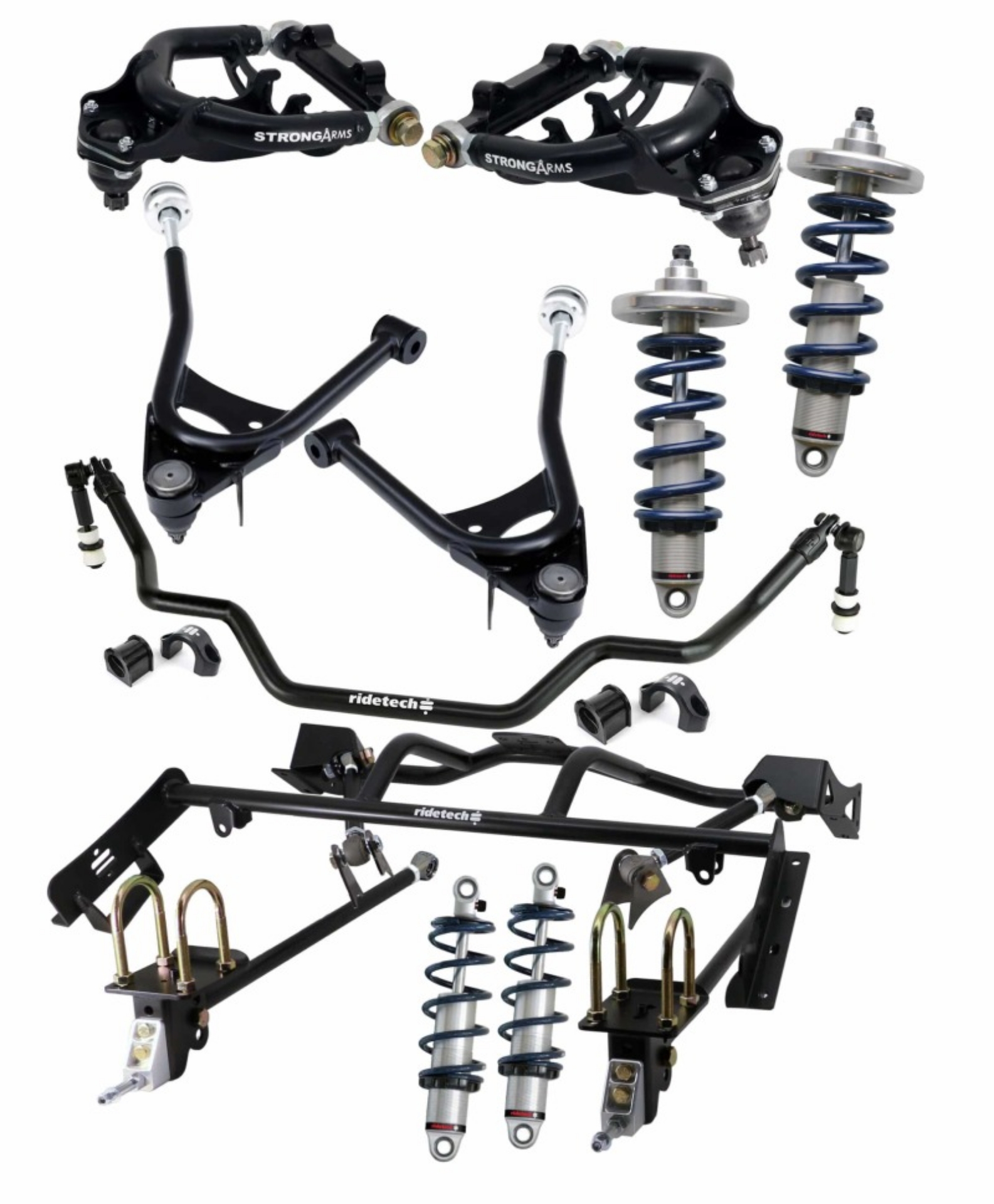 Picture of Ridetech 67-70 Ford Mustang HQ CoilOver Suspension System