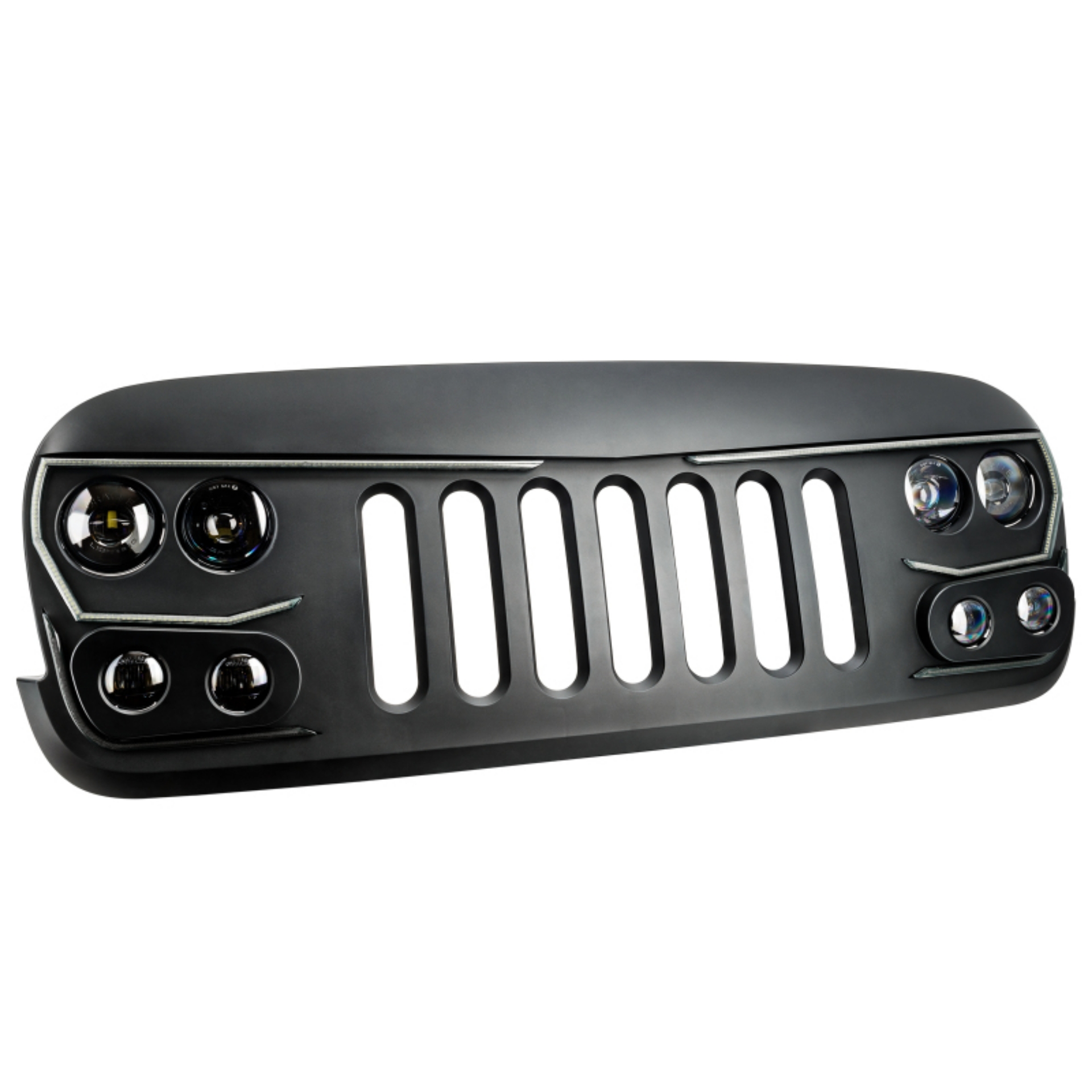 Picture of Oracle VECTOR Series Full LED Grille - Jeep Wrangler JK - NA