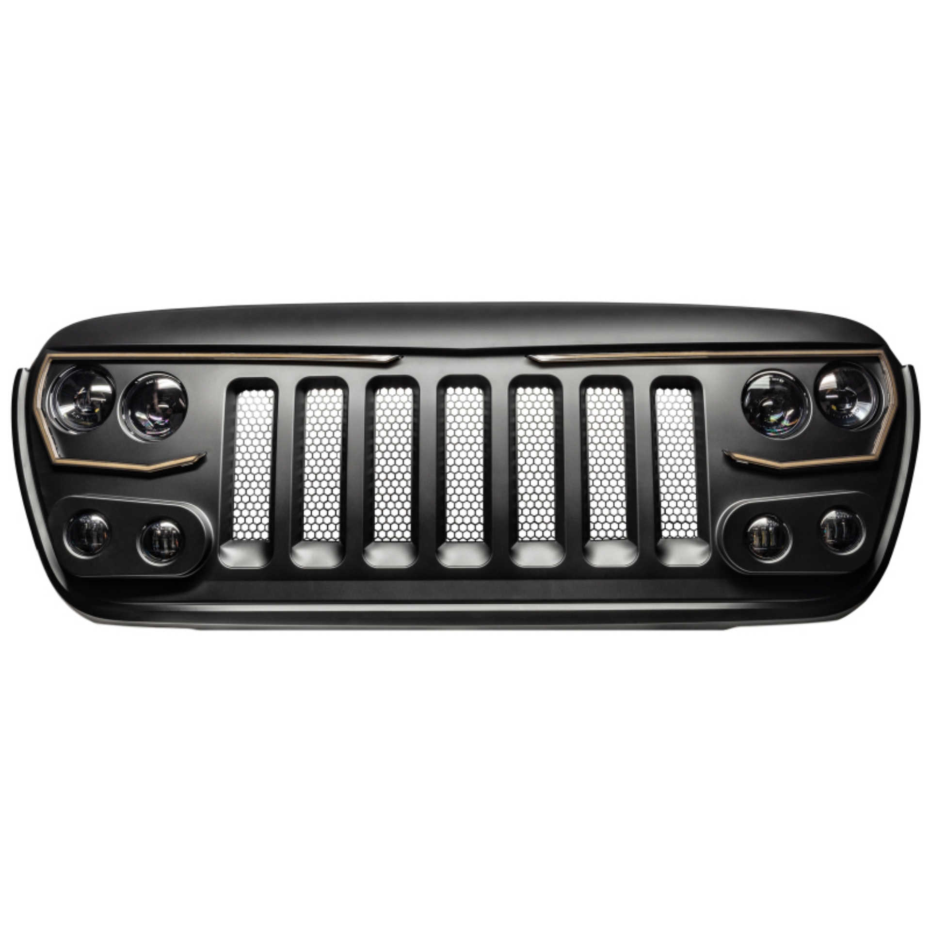 Picture of Oracle VECTOR Series Full LED Grille - Jeep Wrangler JL-JT - NA