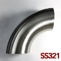 Picture of Stainless Bros 2in SS321 90 Degree Mandrel Bend Elbow 1-5D - 16GA--065in Wall - No Leg