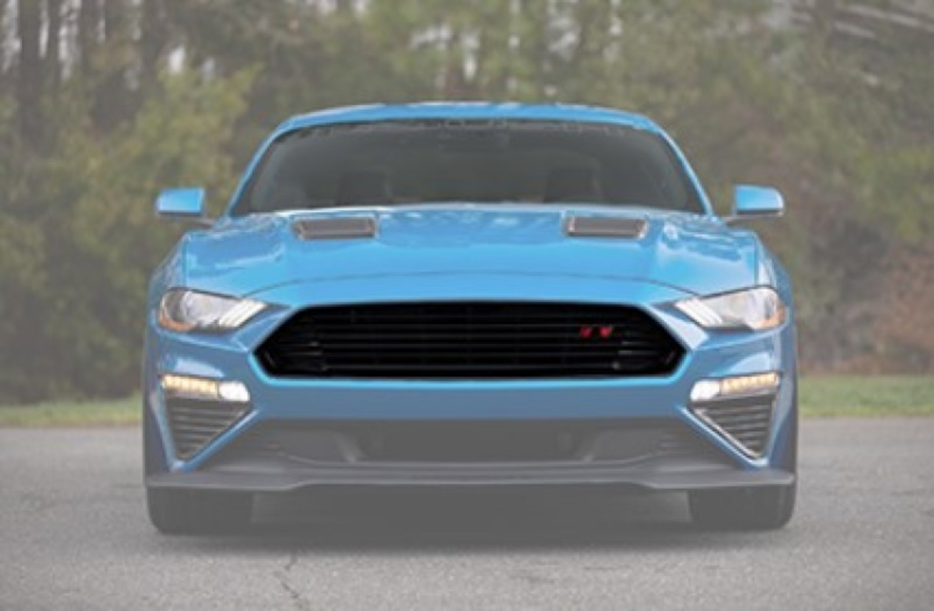 Picture of Roush 2018+ Ford Mustang Black Upper Grille Kit
