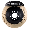 Picture of StopTech 98-10 Volkswagen Beetle Front BBK ST-40 Caliper Black - 2pc Zinc Drilled 328x28mm Rotor