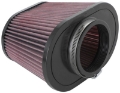 Picture of K&N Universal Clamp-On Air Filter 3-5in Flg ID x 8-5x5-25in B OD x 6-25x4in T OD x 5-5in H