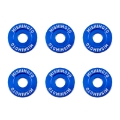 Picture of Mishimoto Large Fender Washer Kit 6pcs - Blue