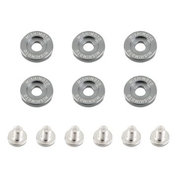 Picture of Mishimoto Large Fender Washer Kit 6pcs - Gunmetal