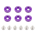 Picture of Mishimoto Large Fender Washer Kit 6pcs - Purple