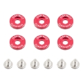 Picture of Mishimoto Large Fender Washer Kit 6pcs - Red