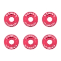Picture of Mishimoto Large Fender Washer Kit 6pcs - Red