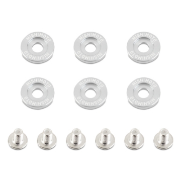 Picture of Mishimoto Large Fender Washer Kit 6pcs - Silver