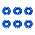 Picture of Mishimoto Small Fender Washer Kit 6pcs - Blue
